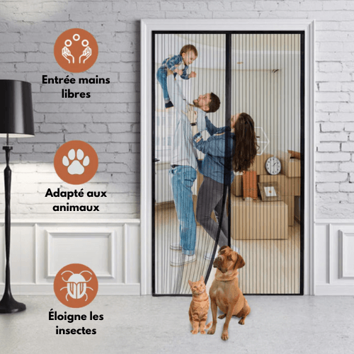Magnetic Anti-Mosquito Screen Door | ScreenGuard