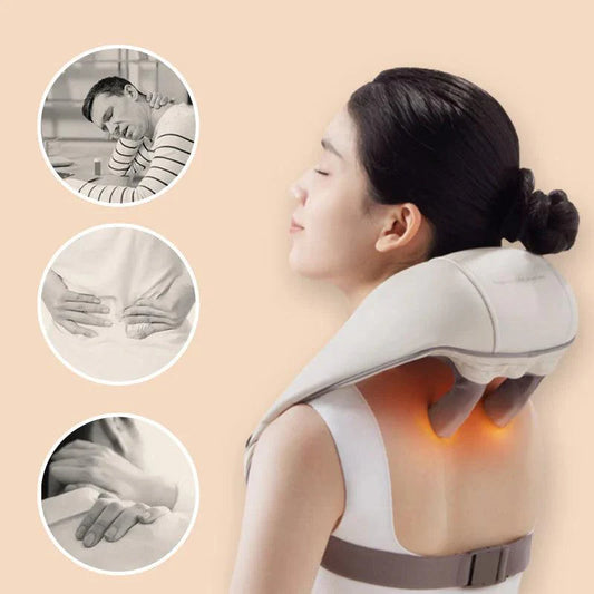 Kneading massager with heating effect | ThermoRelax - v2023b