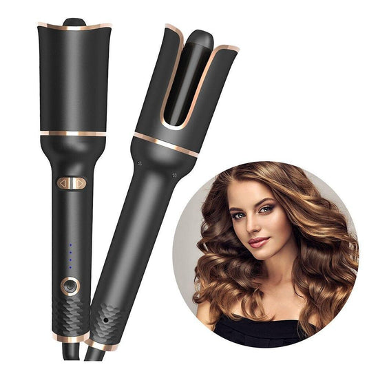 Automatic rotating ceramic curler
