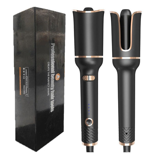Automatic rotating ceramic curler