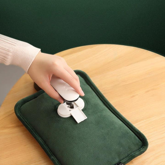 Electric hot water bottle and foot warmer