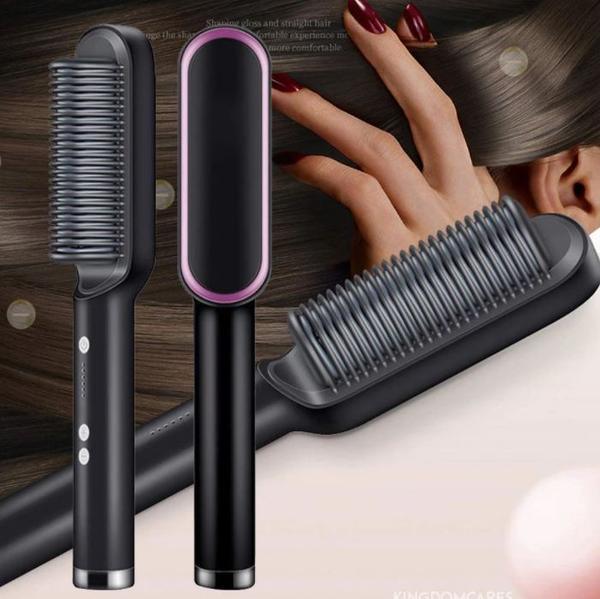 Electric Hair Brush - 5 minutes for a new look!