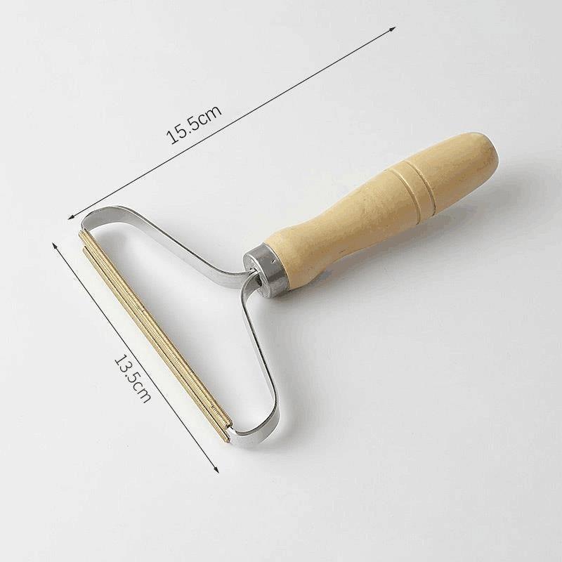 Portable anti-hair brush