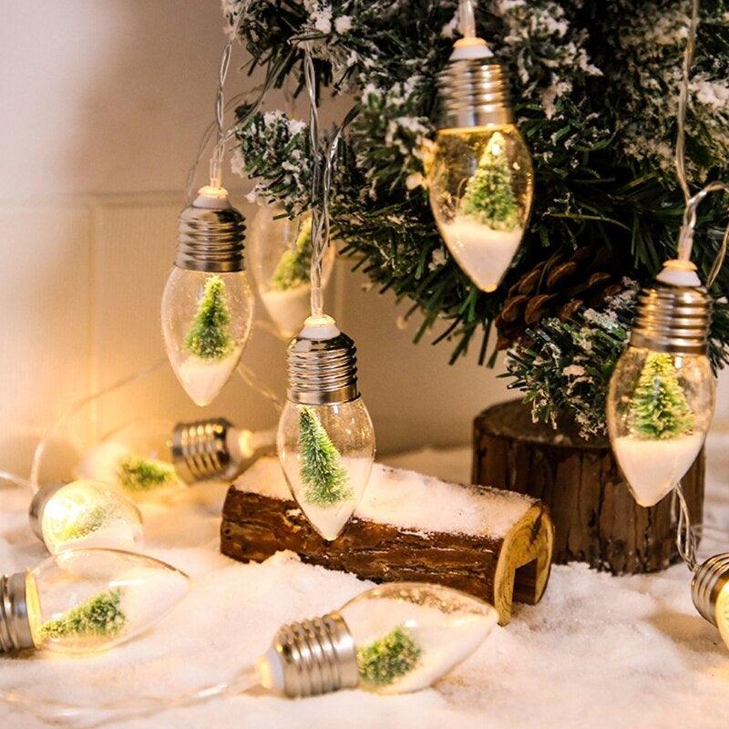 10 LED Christmas String Lights