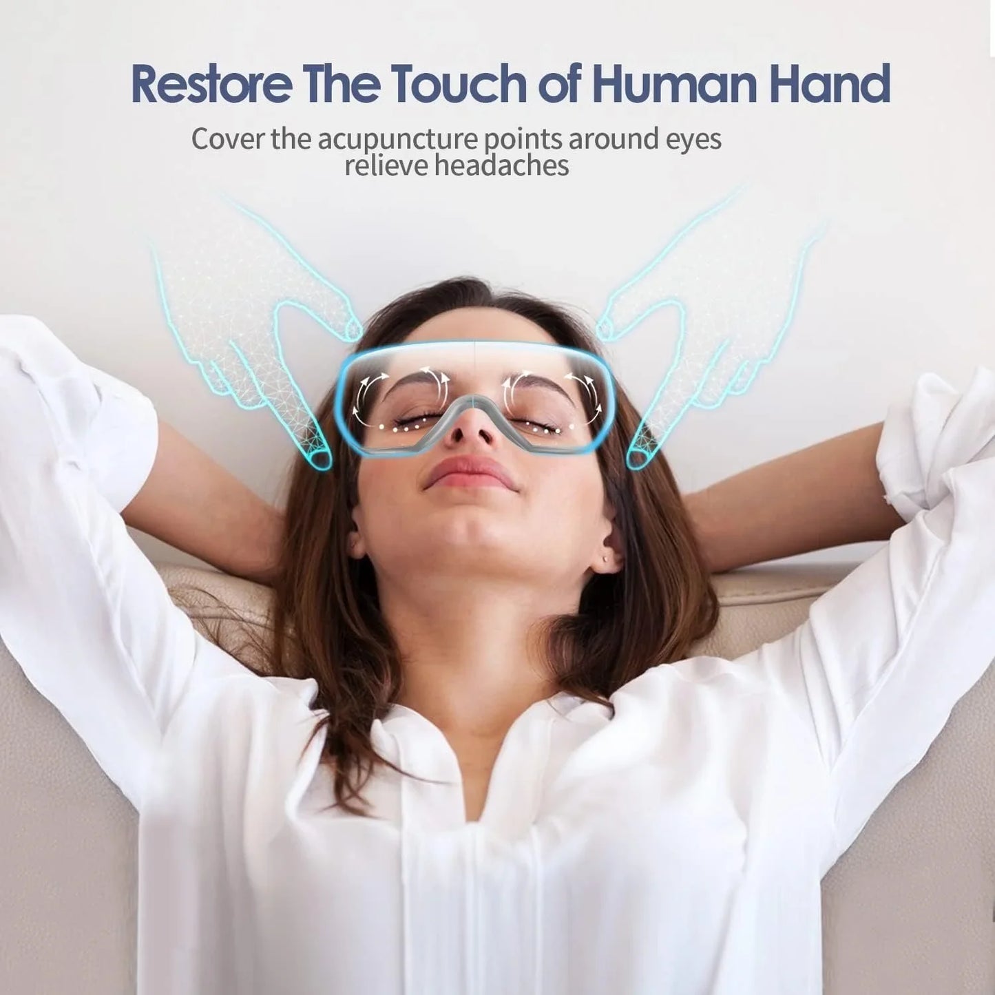 Perfect relaxation for tired, strained eyes - GlowRelief