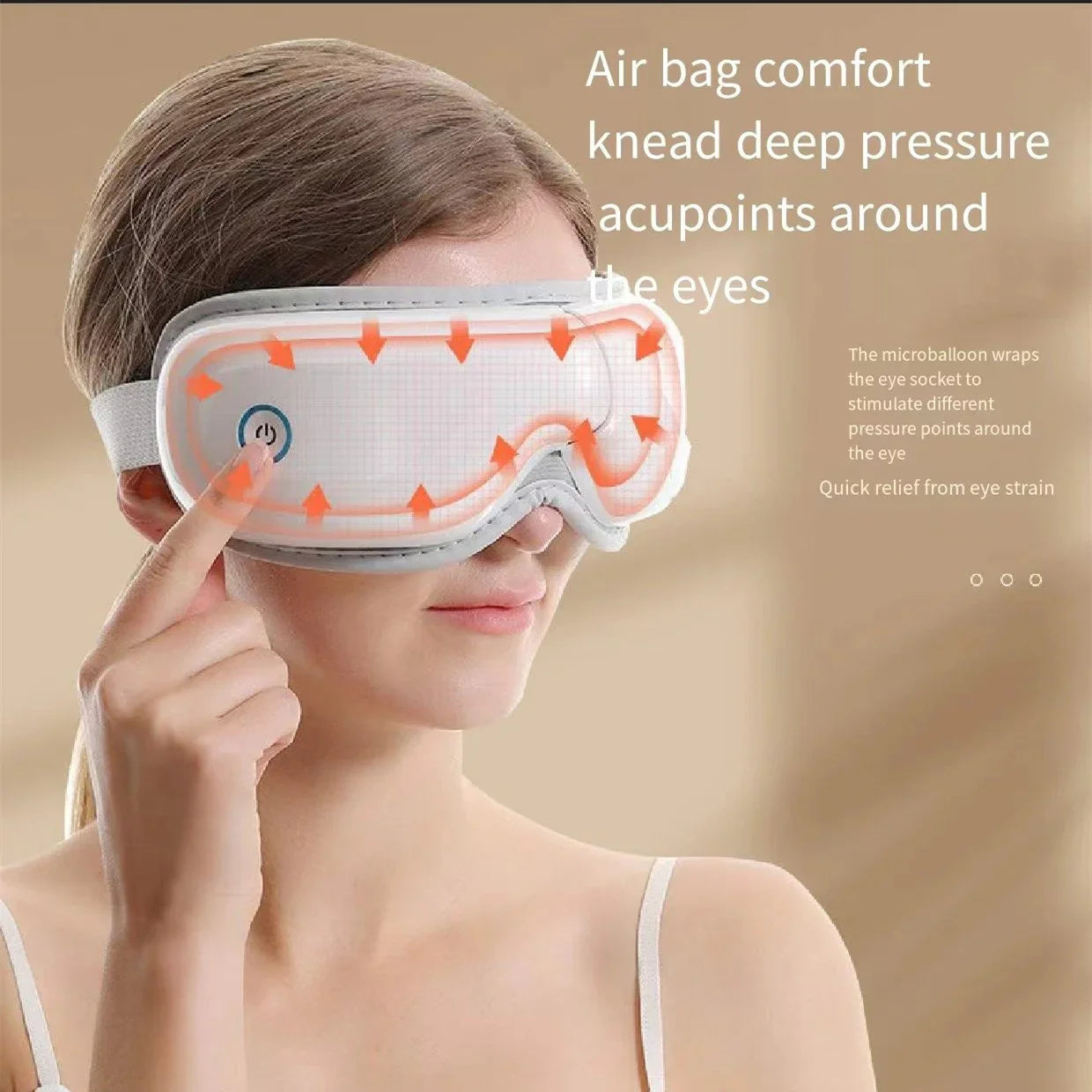 Perfect relaxation for tired, strained eyes - GlowRelief
