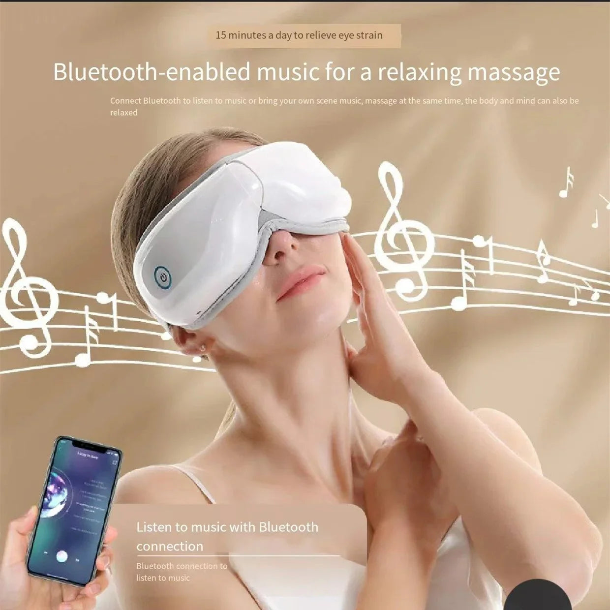 Perfect relaxation for tired, strained eyes - GlowRelief