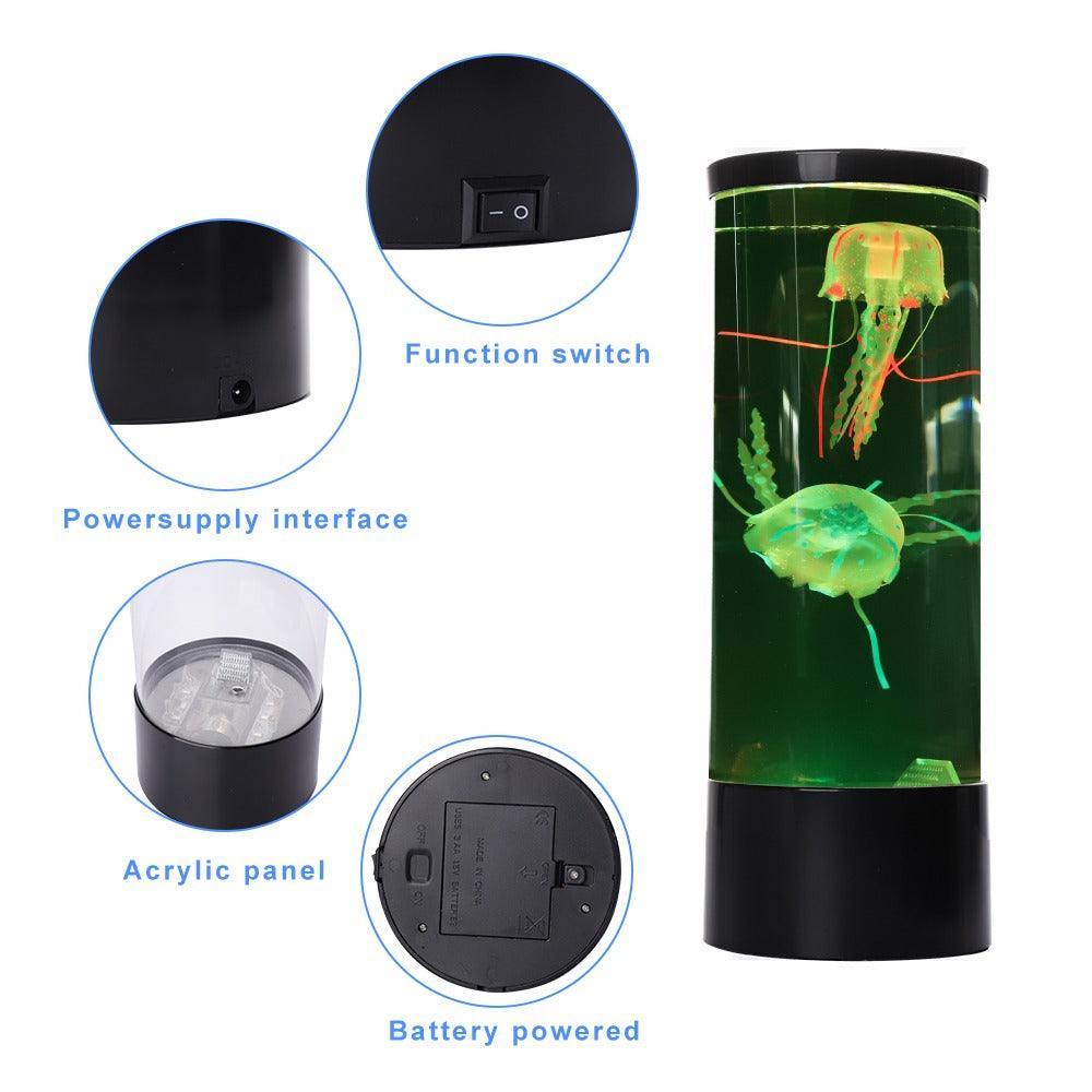 LED aquarium jellyfish lamp