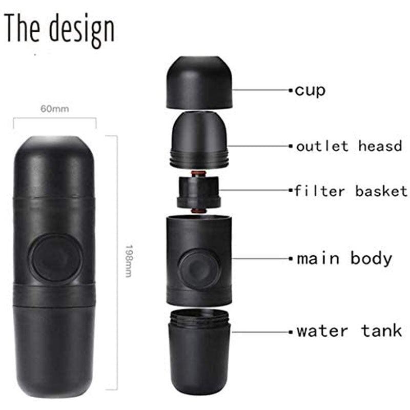 Portable coffee machine