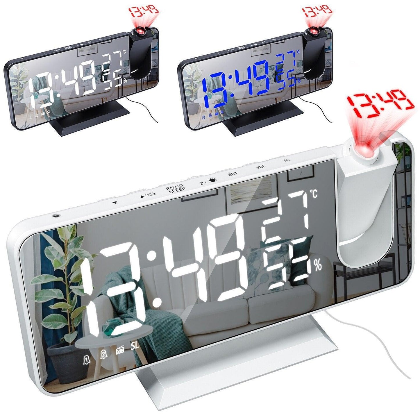 Digital Desk Alarm Clock