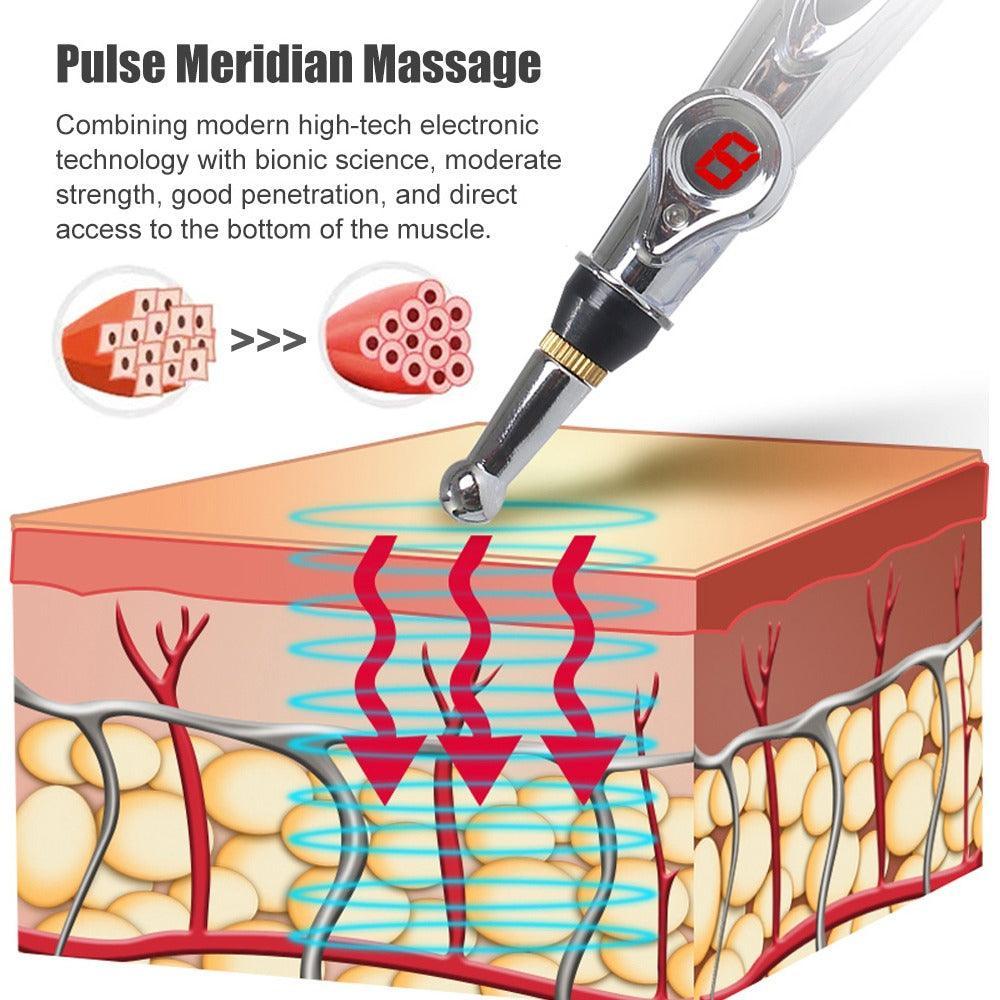 Electric Acupuncture Point Massage Pen