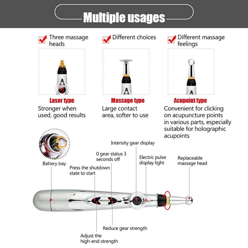 Electric Acupuncture Point Massage Pen