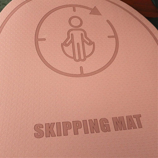 Shock-absorbing and non-slip exercise mat