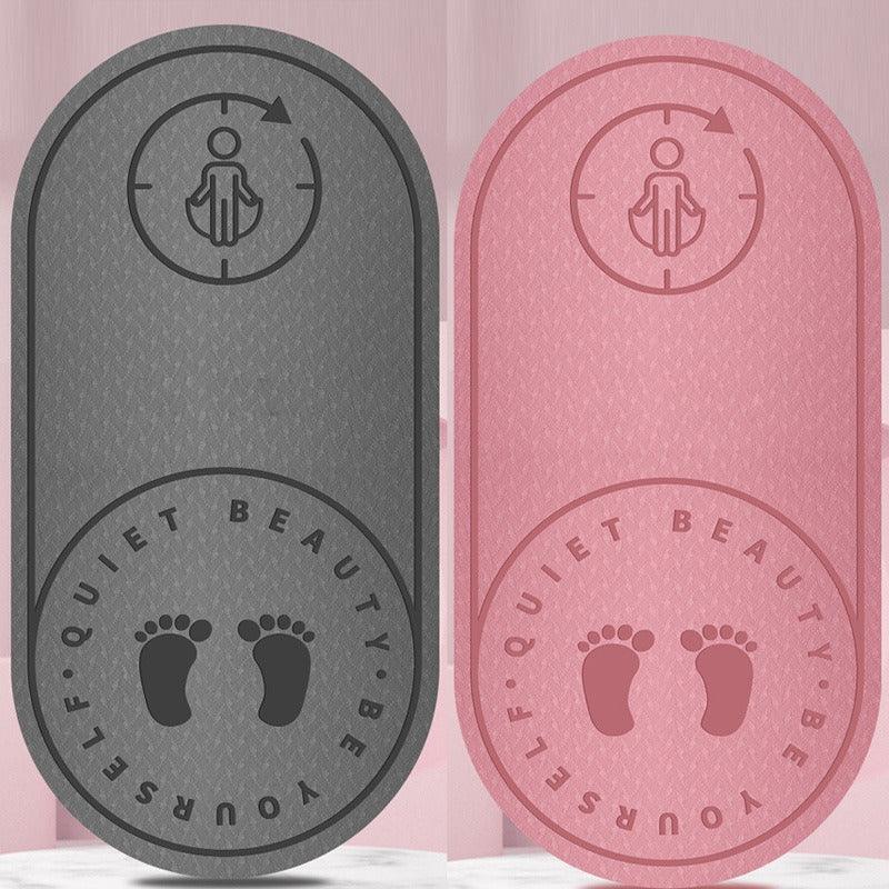 Shock-absorbing and non-slip exercise mat