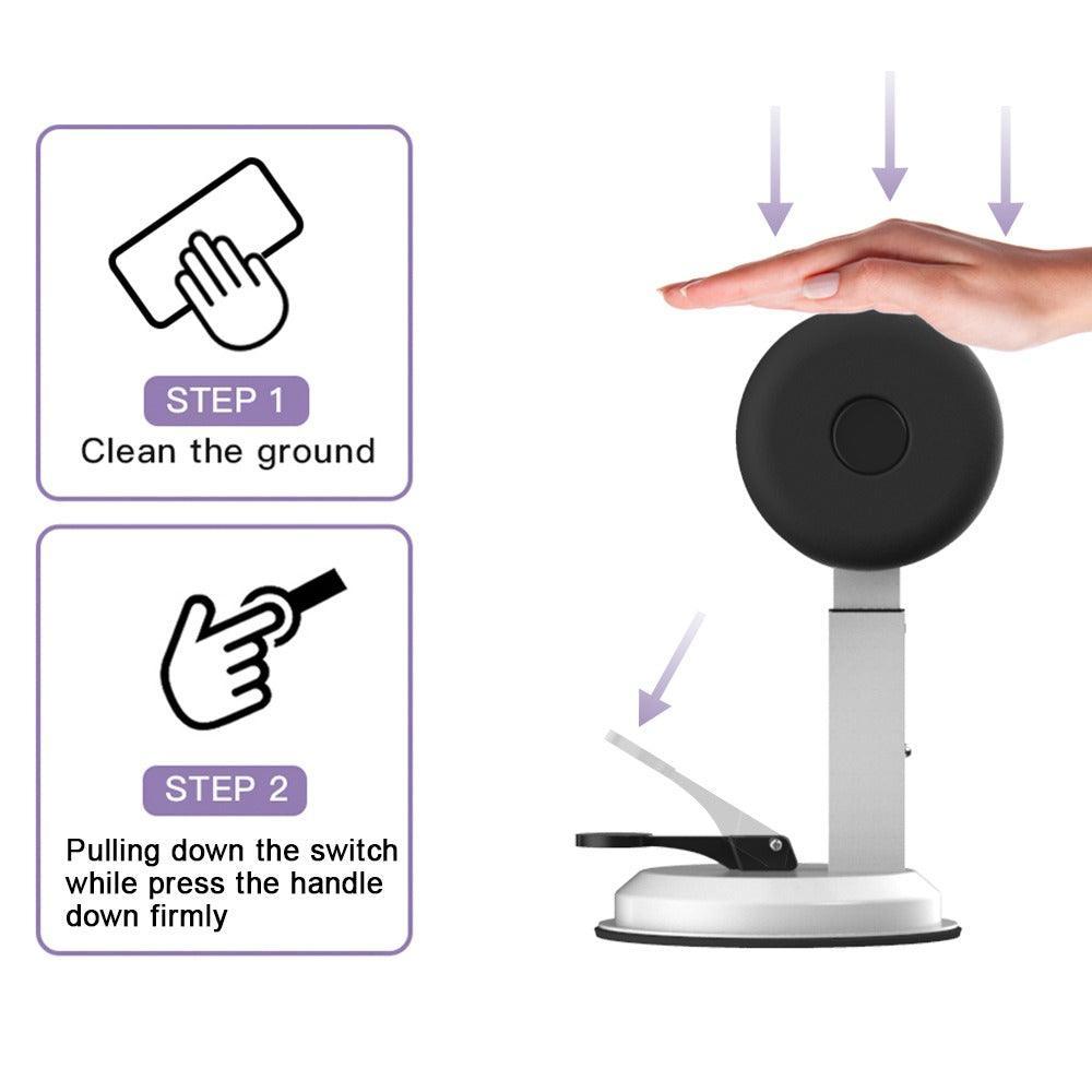 Abdominal suction cup